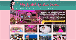 Desktop Screenshot of es.austinquinceanera.com